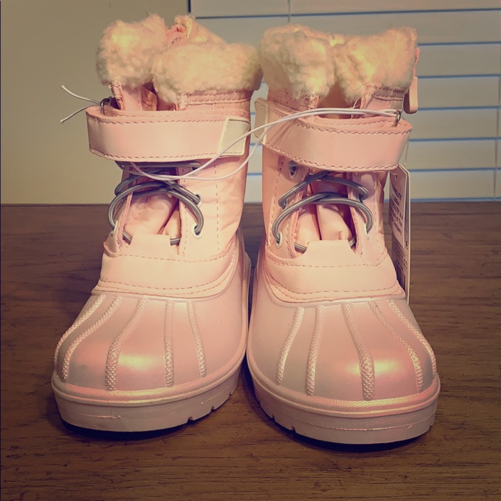 Pink Cat & Jack Boots